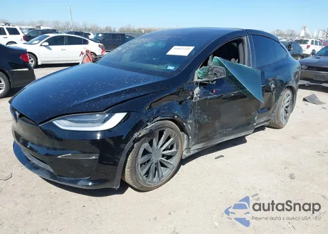 2023 Tesla Model X Plaid Tri Motor All-Wheel Drive из США, поврежденный, VIN 7SAXCBE68PF376183